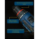 OLM-DZ004 Бесщеточный аккумуляторный шуруповёрт 2000 mA*h 14.4 v 60 Нм